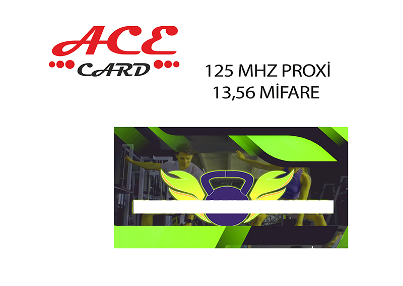 Ace Kart Fudan 13.56 Mhz Baskılı Kart