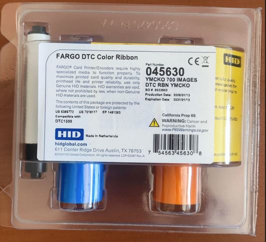 FARGO DTC 1500 RENKLİ RİBON